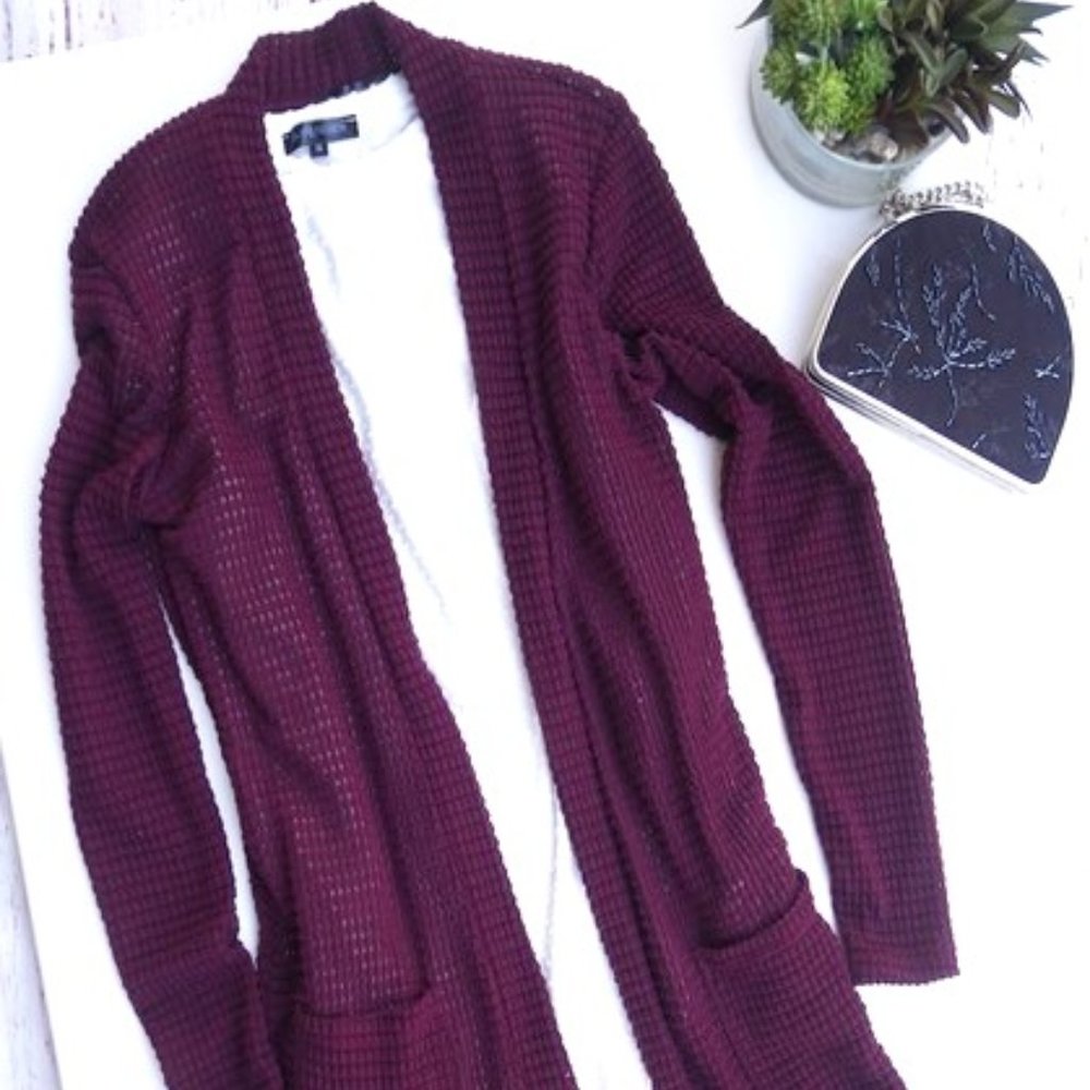 Heavy Popcorn Waffle Knit